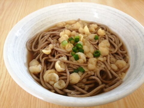 シンプル☆たぬき蕎麦